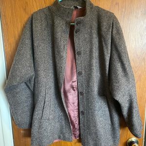 Wool Vintage Brown Jacket